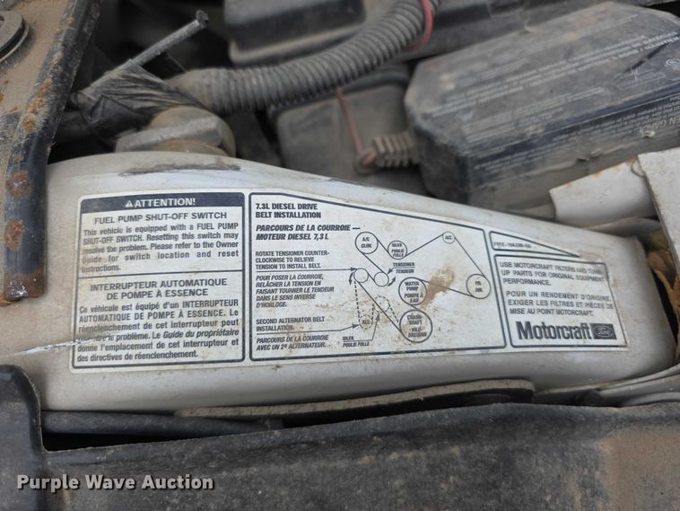 image for item EO1006 2001 Ford F450 Super Duty flatbed truck