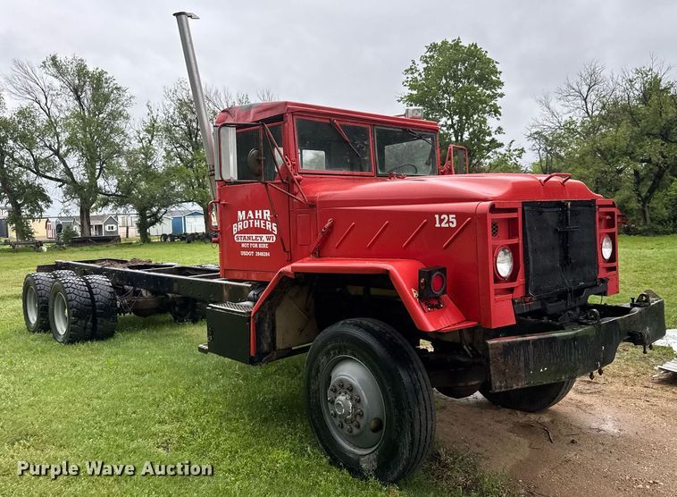 image for item EQ1484 1986 AM General Corporation M925 truck cab and chassis