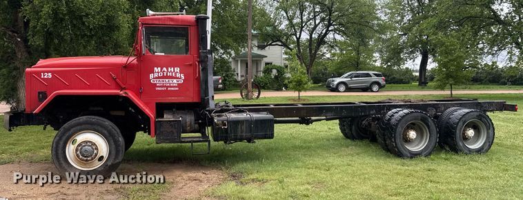 image for item EQ1484 1986 AM General Corporation M925 truck cab and chassis