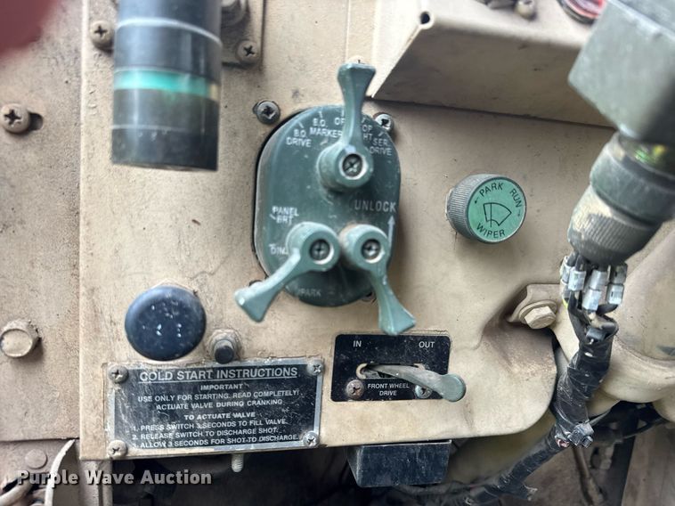 image for item EQ1484 1986 AM General Corporation M925 truck cab and chassis