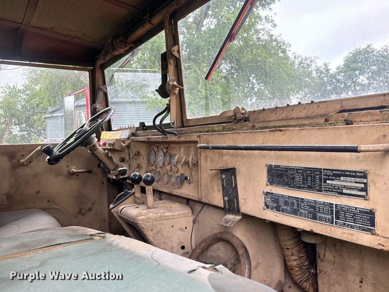 image for item EQ1484 1986 AM General Corporation M925 truck cab and chassis