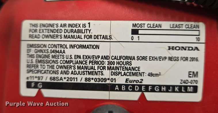 image for item EQ4007 Multiquip BPX backpack concrete vibrator