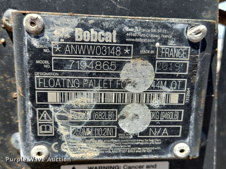 image for item EQ4009 Bobcat 47