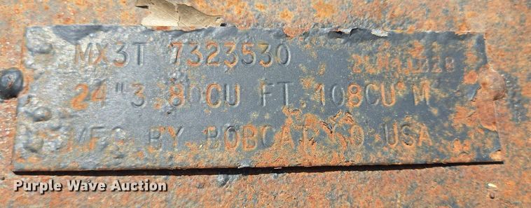 image for item EQ4017 Bobcat MX3T excavator bucket