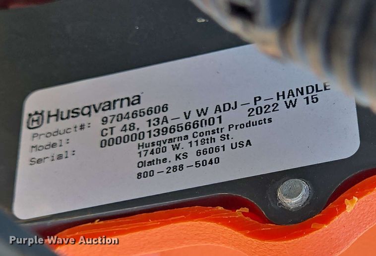image for item EQ4020 Husqvarna CT 48 power trowel