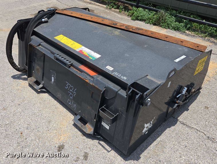 image for item EQ4023 2023 Bobcat SWB72 skid steer sweeper