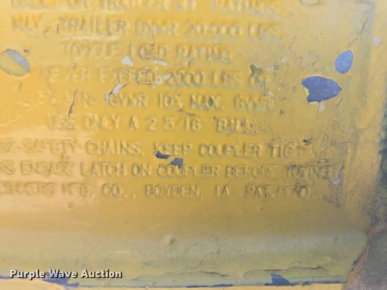 image for item EQ6810 2010 Bil-Jax equipment trailer