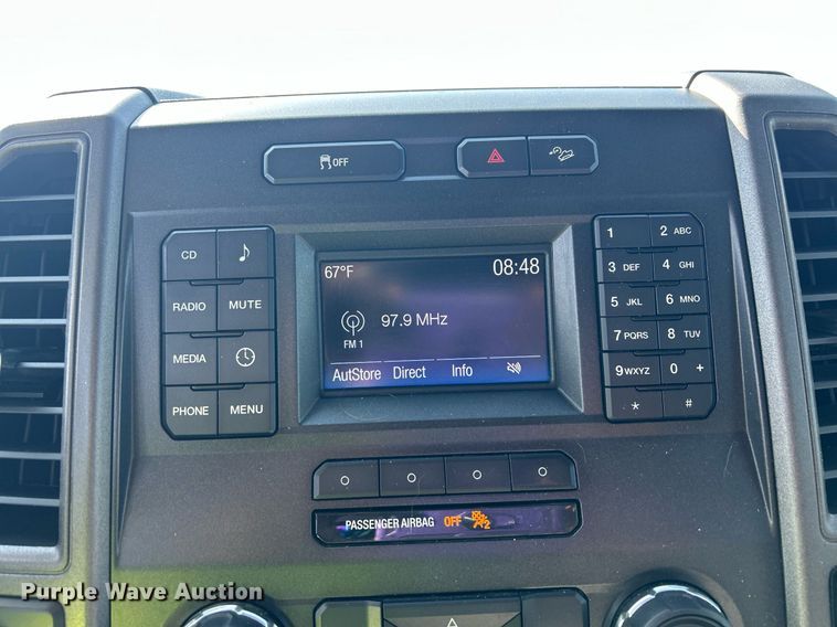 image for item EX9257 2017 Ford F250 Super Duty XL utility bed pickup truck