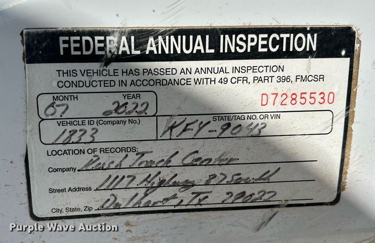 image for item EX9257 2017 Ford F250 Super Duty XL utility bed pickup truck