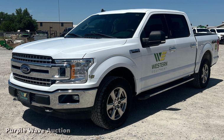 image for item EX9264 2020 Ford F150 XL SuperCrew pickup truck