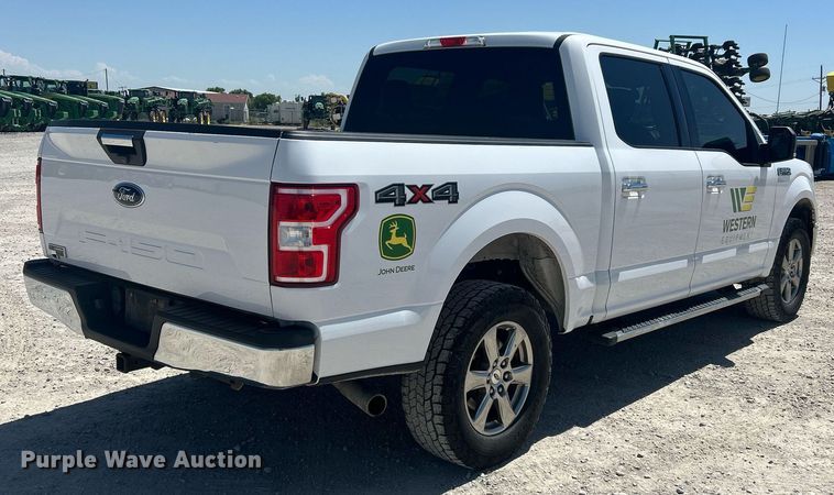 image for item EX9264 2020 Ford F150 XL SuperCrew pickup truck