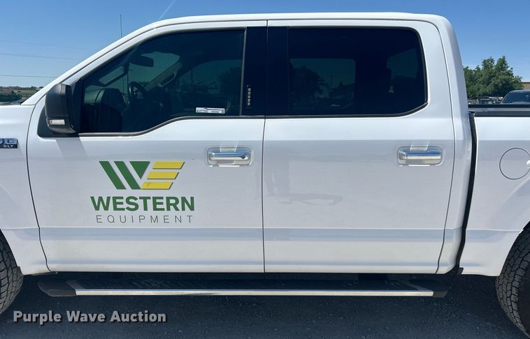 image for item EX9264 2020 Ford F150 XL SuperCrew pickup truck