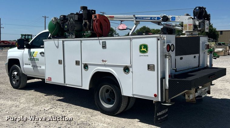 image for item EX9267 2018 Chevrolet Silverado 3500HD utility / service truck