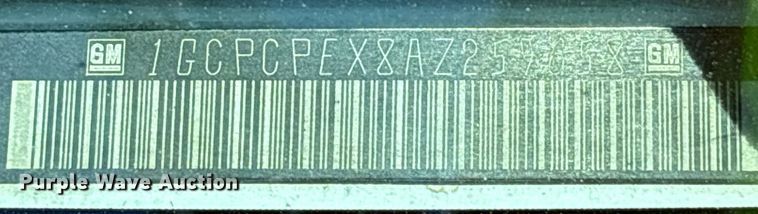 image for item EX9270 2010 Chevrolet Silverado 1500 pickup truck