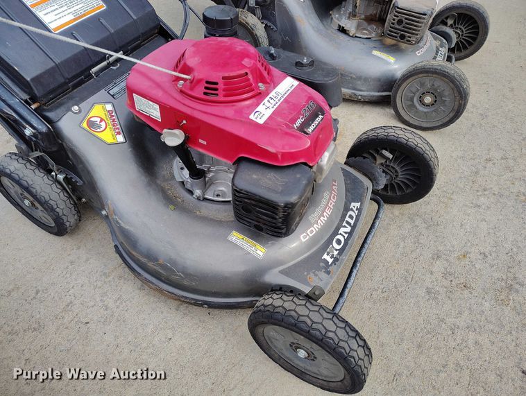 image for item IP9601 (4) Honda HRC216K3 push mowers