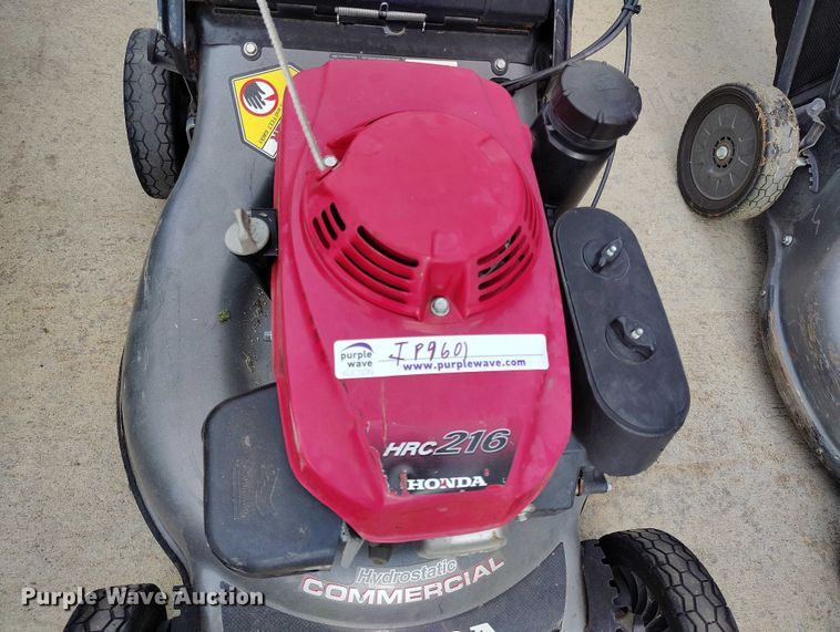 image for item IP9601 (4) Honda HRC216K3 push mowers
