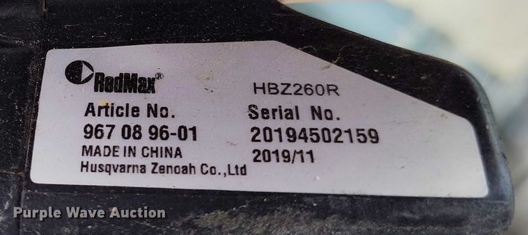 image for item IP9604 (6) RedMax leaf blowers