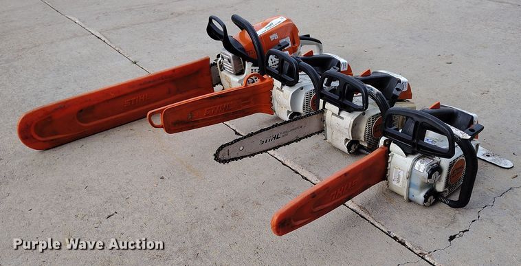 image for item IP9607 (4) Stihl chainsaws