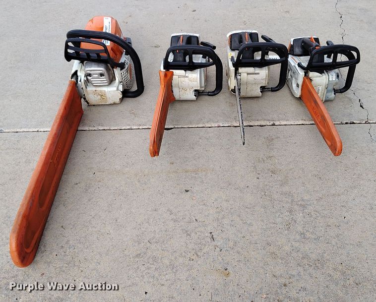 image for item IP9607 (4) Stihl chainsaws