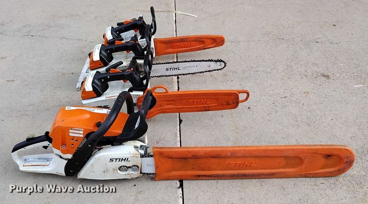 image for item IP9607 (4) Stihl chainsaws