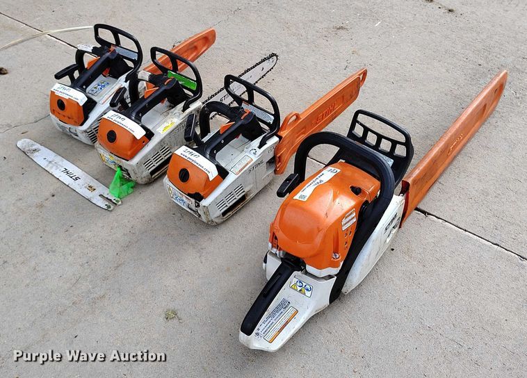 image for item IP9607 (4) Stihl chainsaws