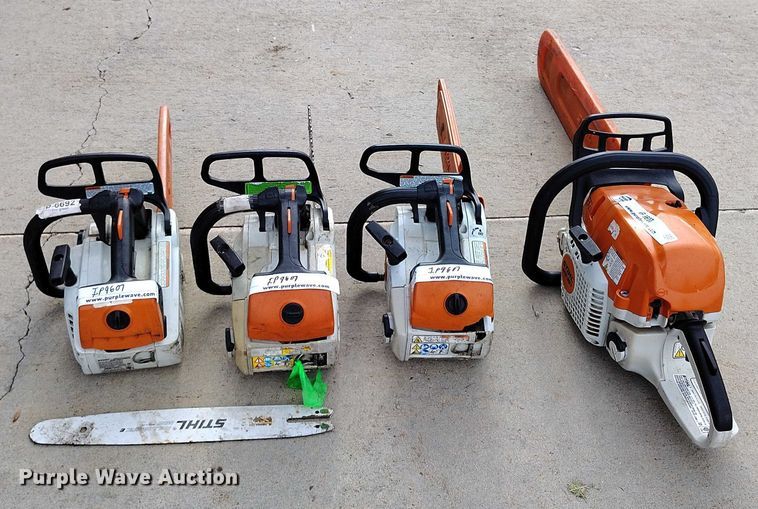 image for item IP9607 (4) Stihl chainsaws