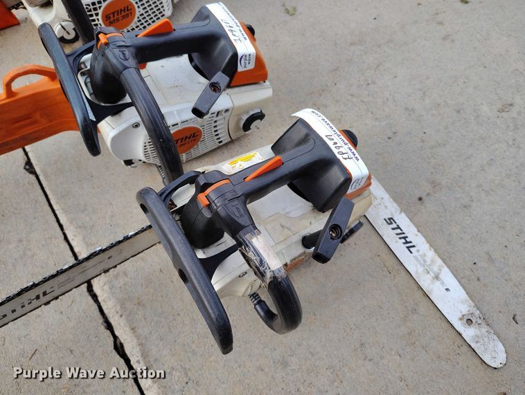 image for item IP9607 (4) Stihl chainsaws