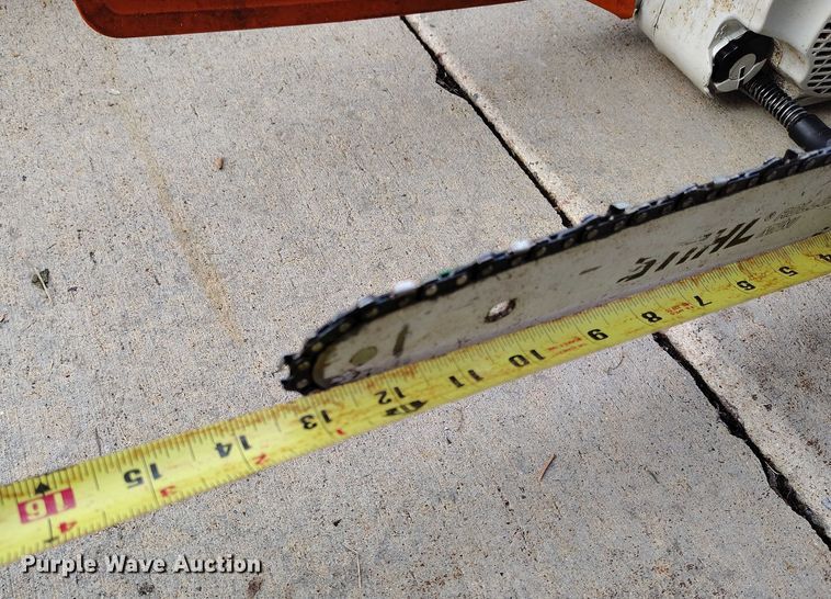 image for item IP9607 (4) Stihl chainsaws