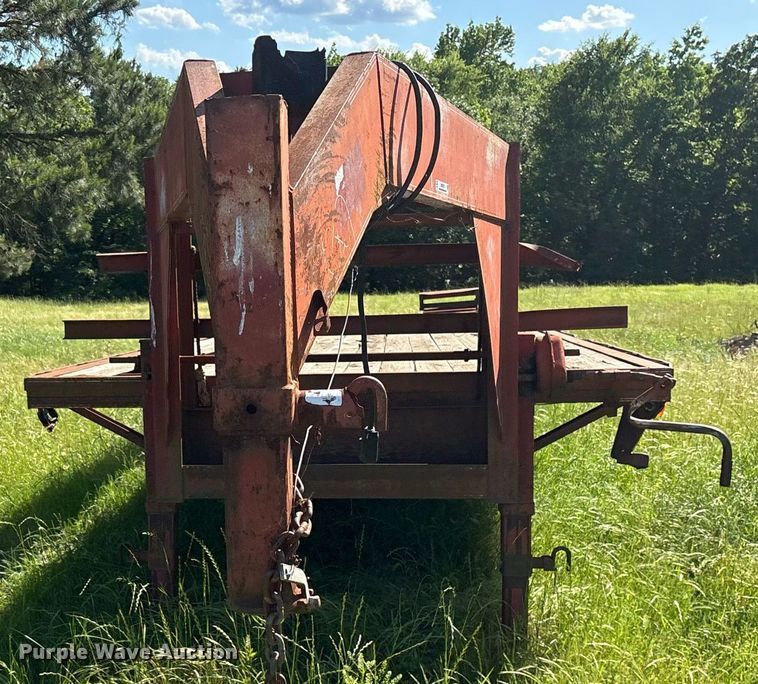 image for item ND9723 2002 Norris equipment trailer