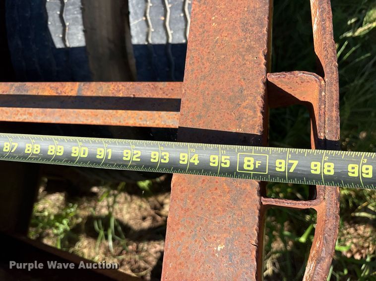 image for item ND9723 2002 Norris equipment trailer