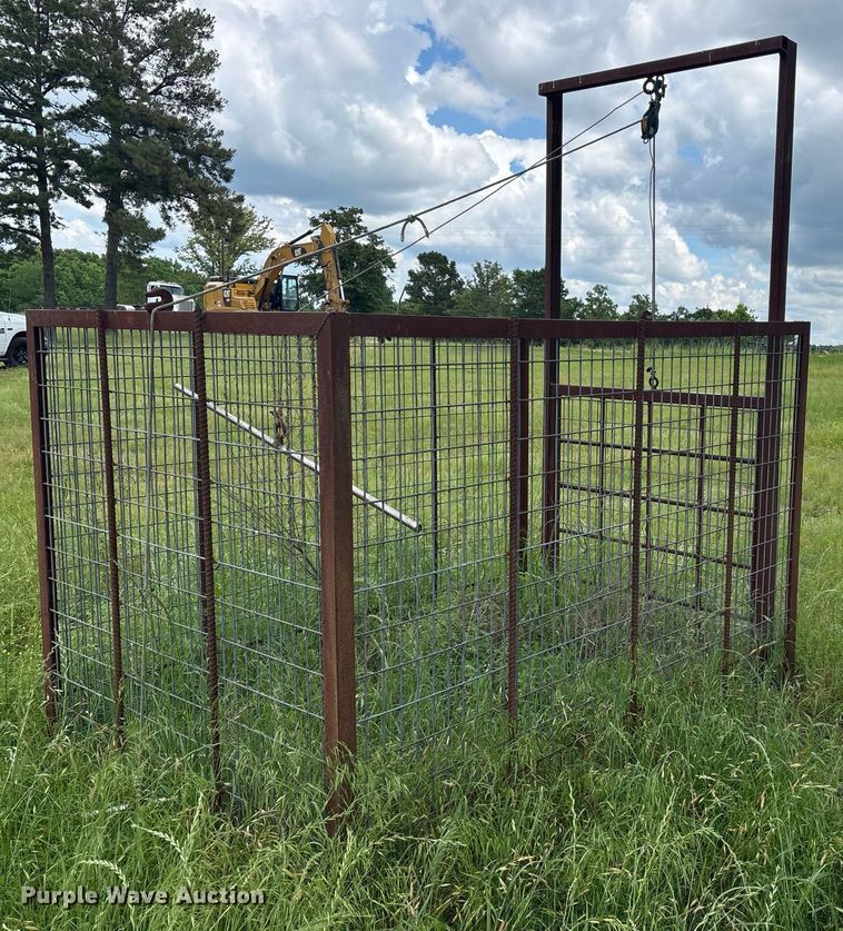 image for item ND9736 Shop built hog trapping system