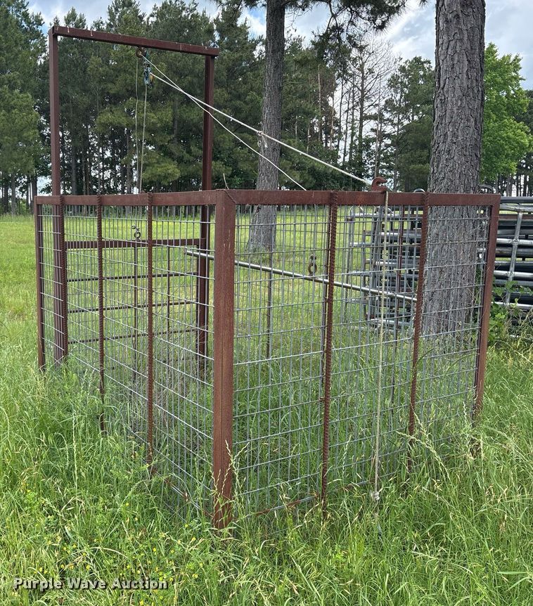 image for item ND9736 Shop built hog trapping system