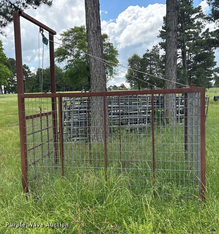 image for item ND9736 Shop built hog trapping system