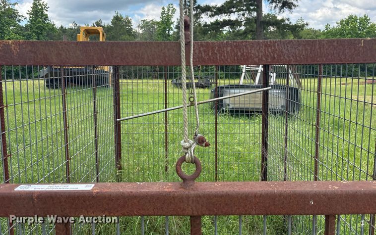 image for item ND9736 Shop built hog trapping system