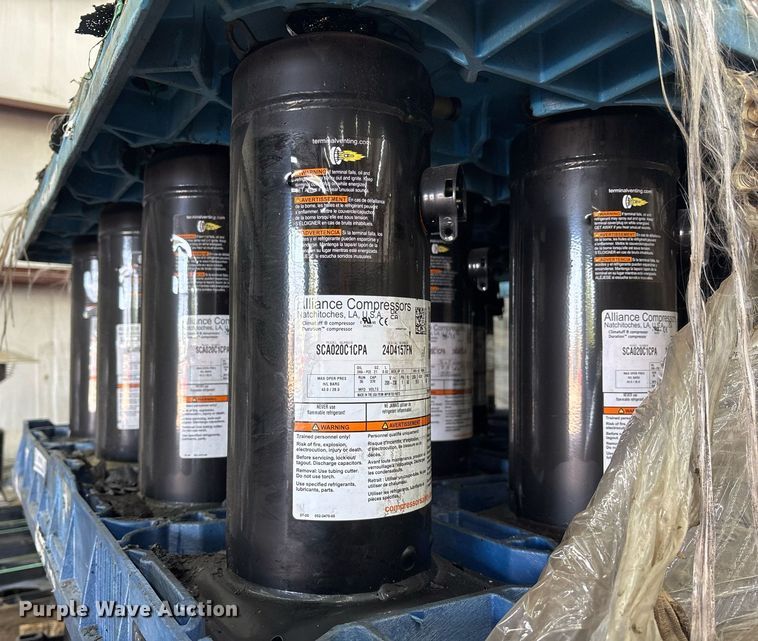 image for item ND9786 (256) Alliance Compressors LLC SCA020C1CPA scroll compressors