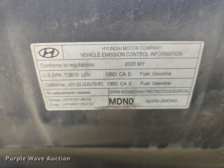 image for item YA0469 2020 Hyundai Sonata SEL Plus 