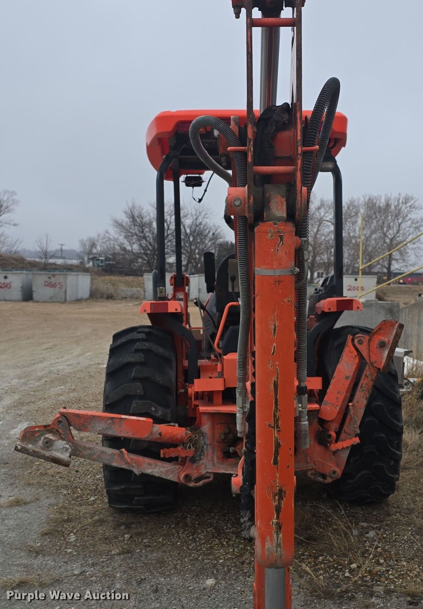 2008 Kubota M59 backhoe in Wamego, KS | Item DO7750 for sale