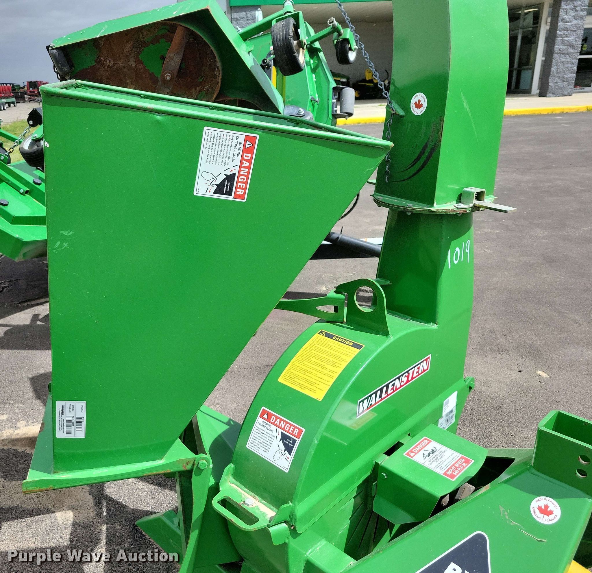 BXMT4238 | Chipper/Shredders | Gravity Feed | Wallenstein