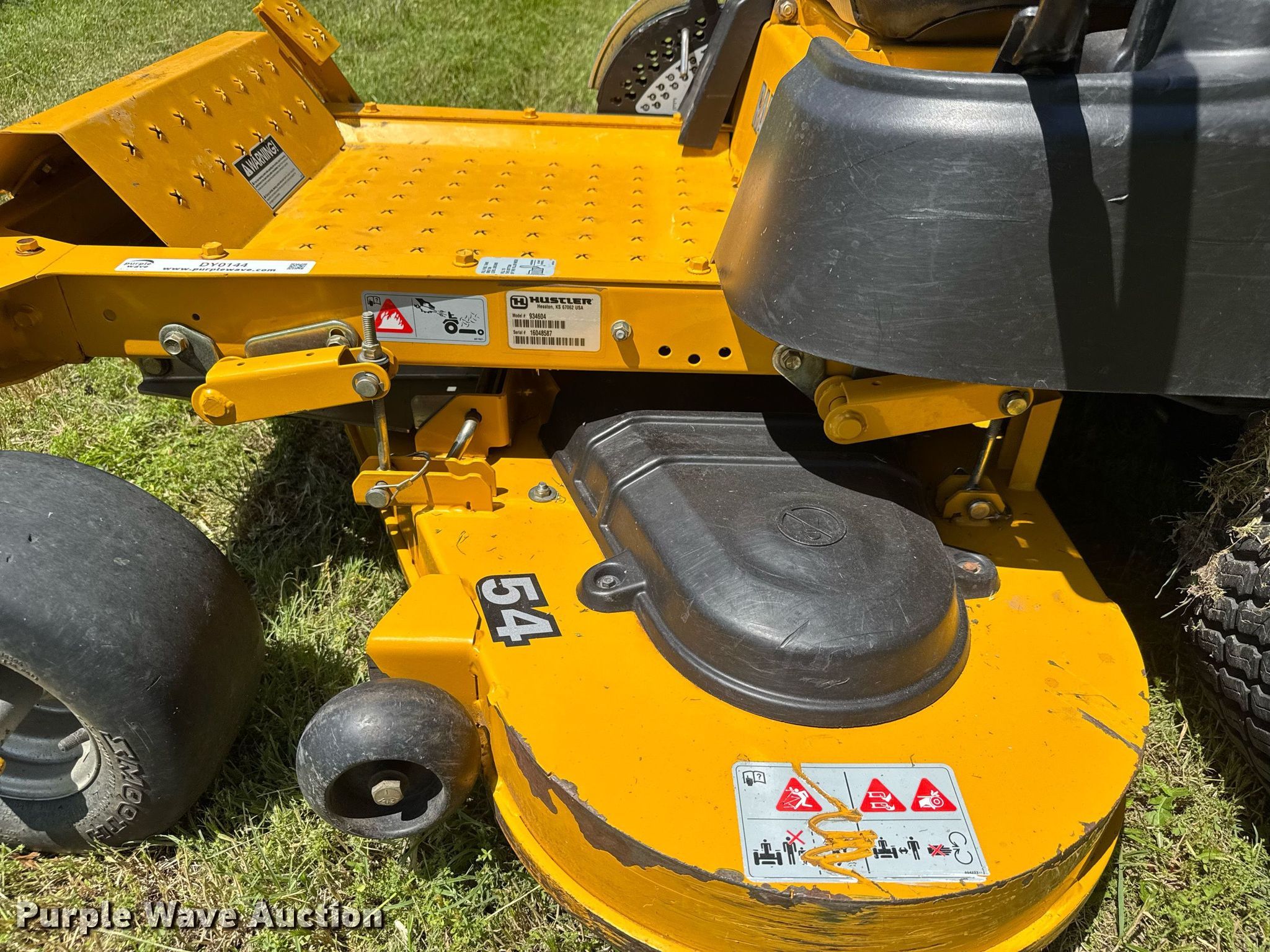 2016 Hustler Raptor SD ZTR lawn mower in Sedgwick, KS | Item