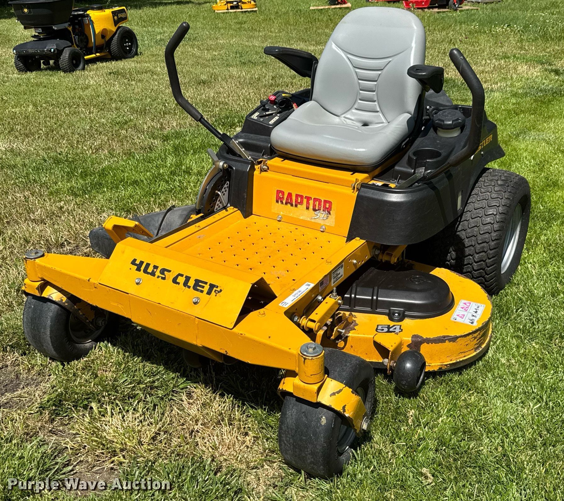 2014 Hustler Raptor SD ZTR lawn mower in Sedgwick, KS | Item