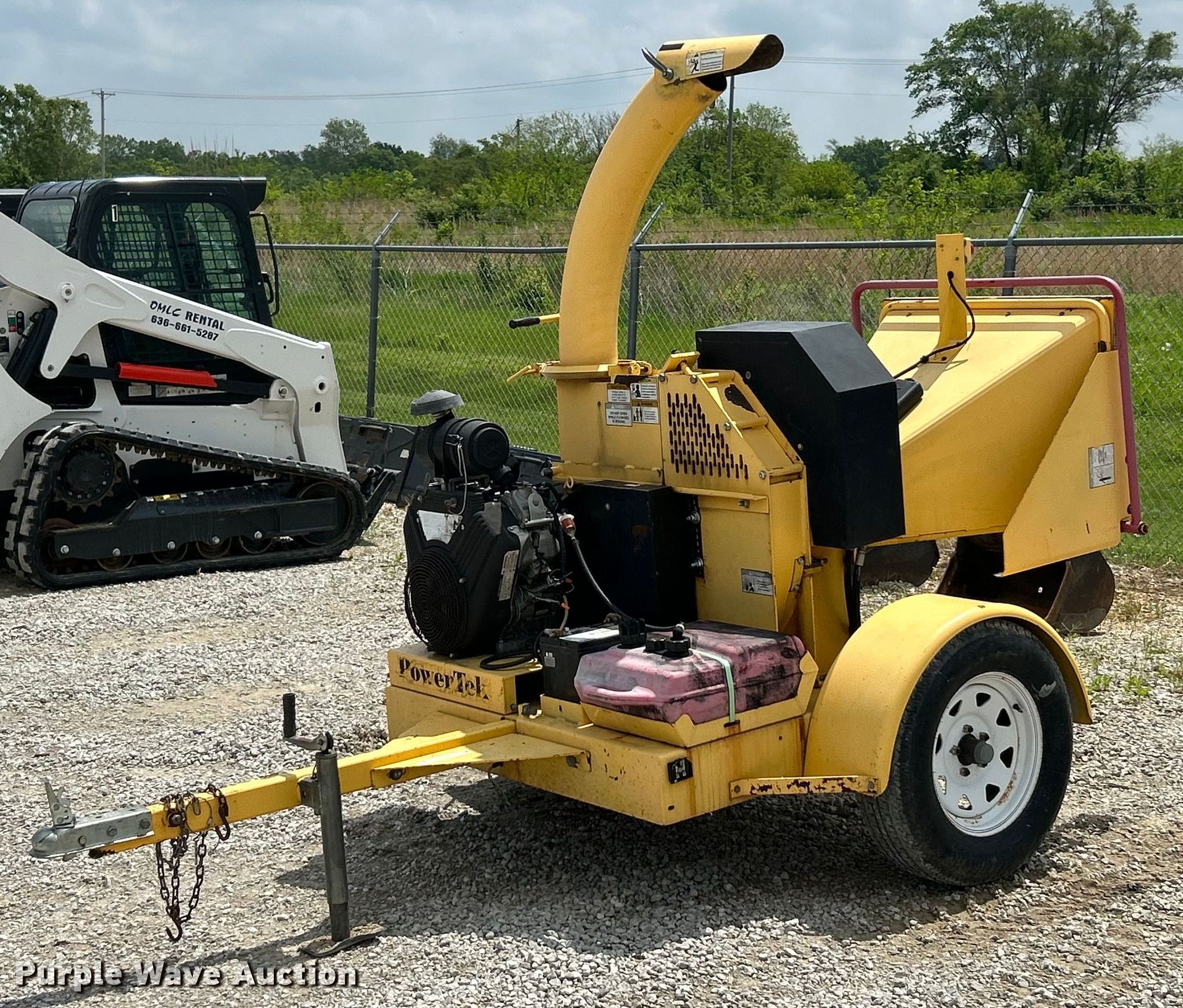 PowerTek wood chipper in Old Monroe, MO | Item EK8085 for