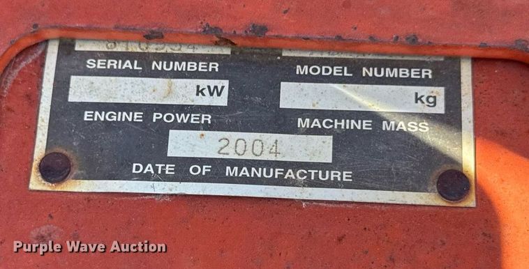 image for item DH9954 2004 Ditch Witch RT40 trencher