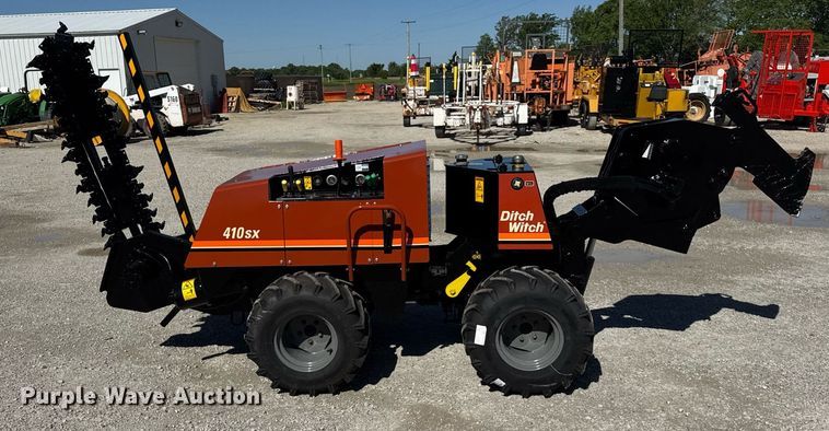 image for item DH9955 1999 Ditch Witch 410SXD vibratory cable plow