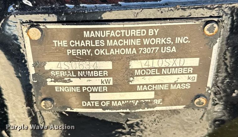 image for item DH9955 1999 Ditch Witch 410SXD vibratory cable plow