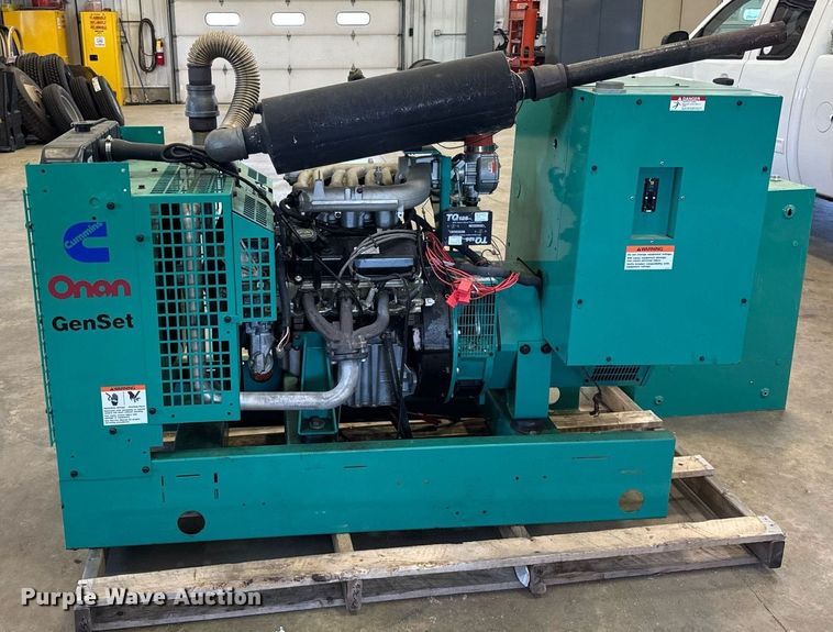 image for item DH9980 2001 Cummins Onan GGFE-4956524 generator