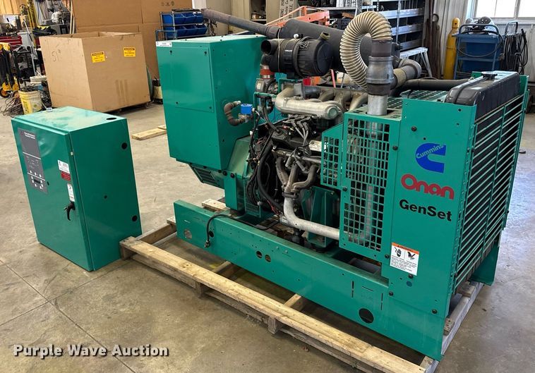 image for item DH9980 2001 Cummins Onan GGFE-4956524 generator