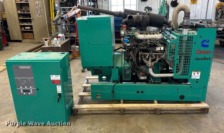 image for item DH9980 2001 Cummins Onan GGFE-4956524 generator