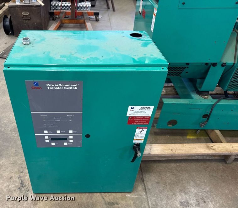 image for item DH9980 2001 Cummins Onan GGFE-4956524 generator