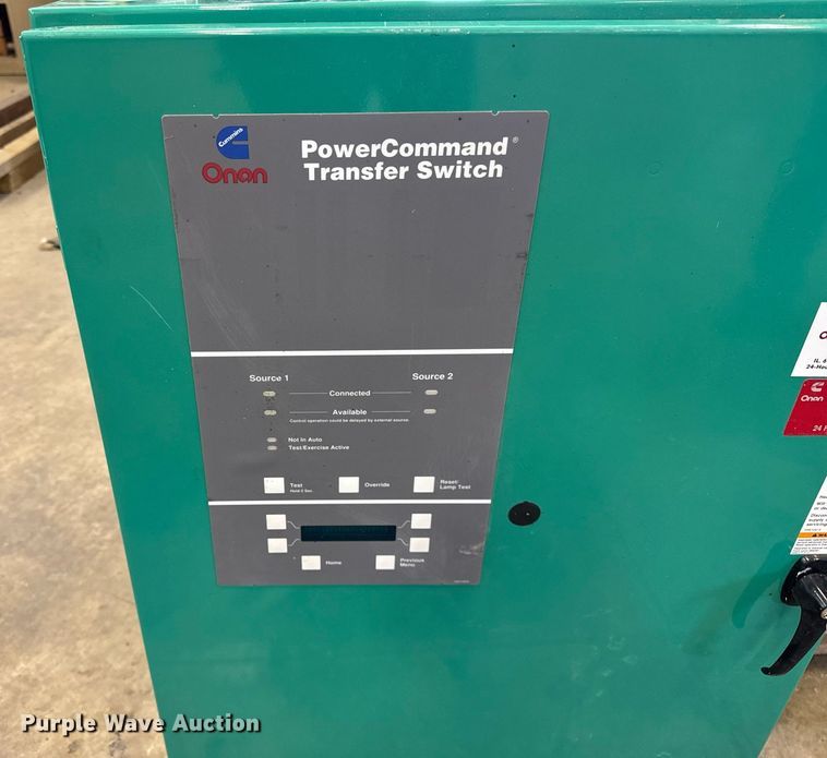 image for item DH9980 2001 Cummins Onan GGFE-4956524 generator