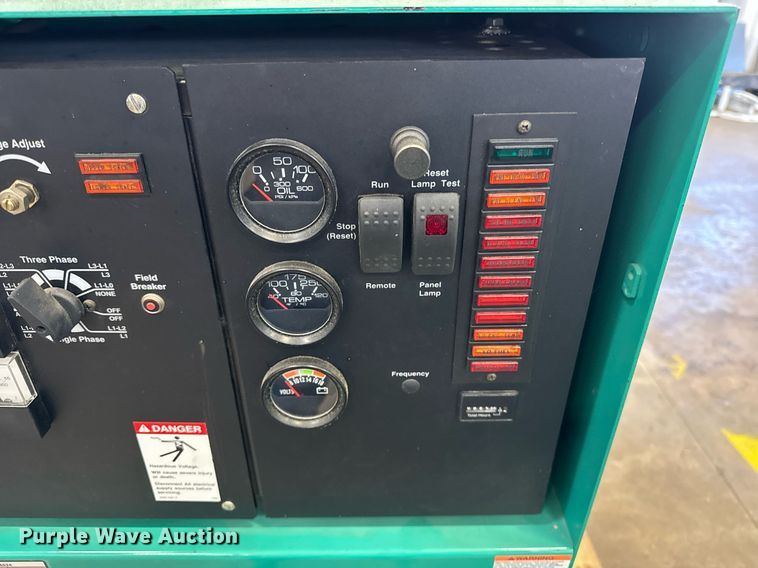 image for item DH9980 2001 Cummins Onan GGFE-4956524 generator